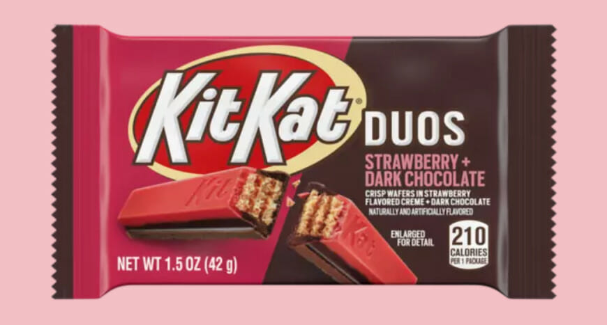 KitKat Strawberry Dark Chocolate Duo