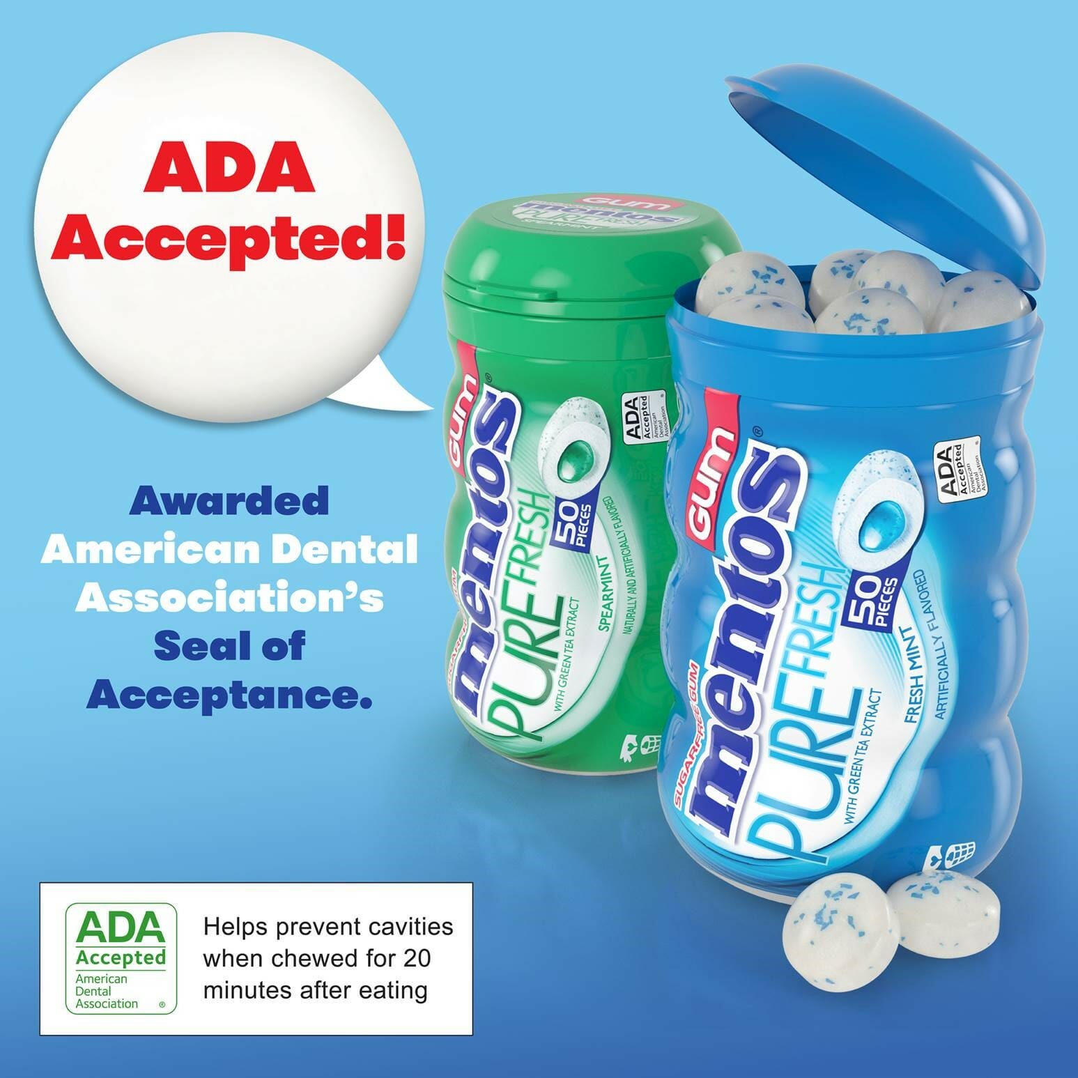 Mentos ADA Accepted