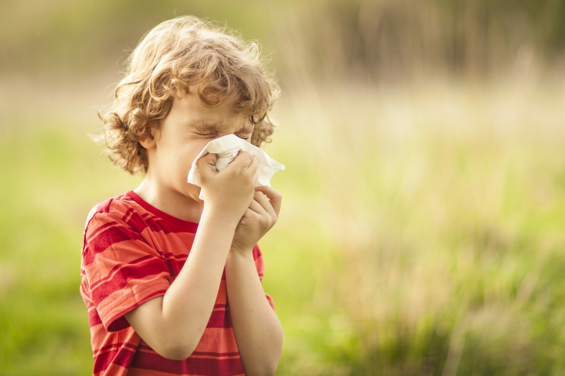 Spring Allergy Season Children