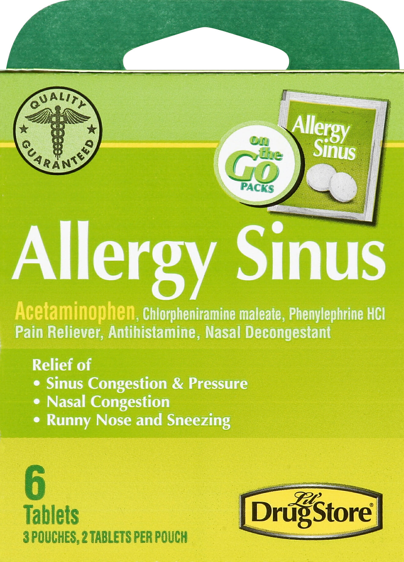 Lil' Drug Store Allergy Sinus