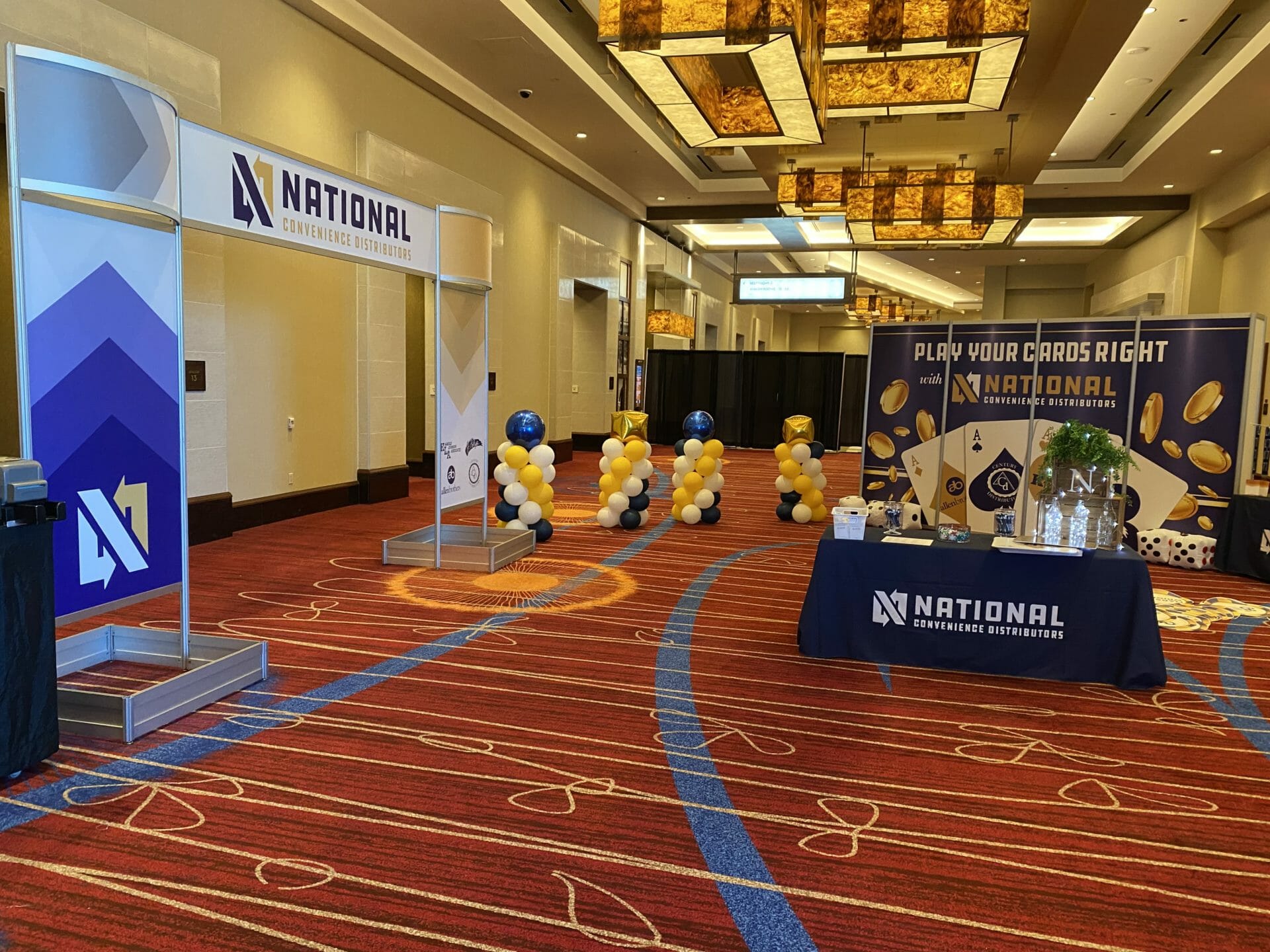 NCD Trade Show Welcome Area