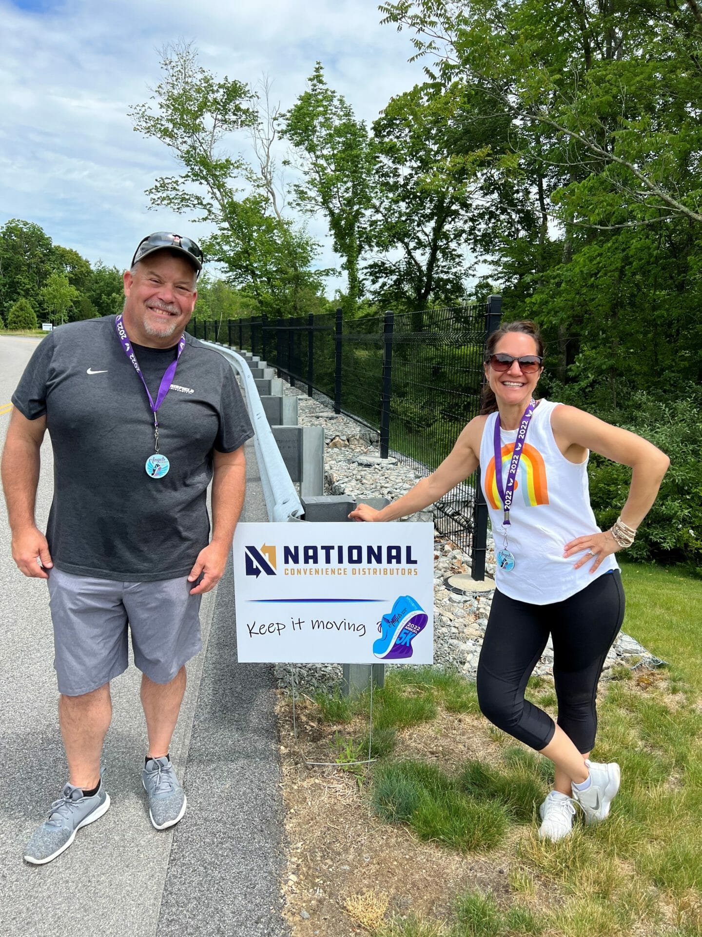 Steve and Erin Angels Giving Back 5K June 2022