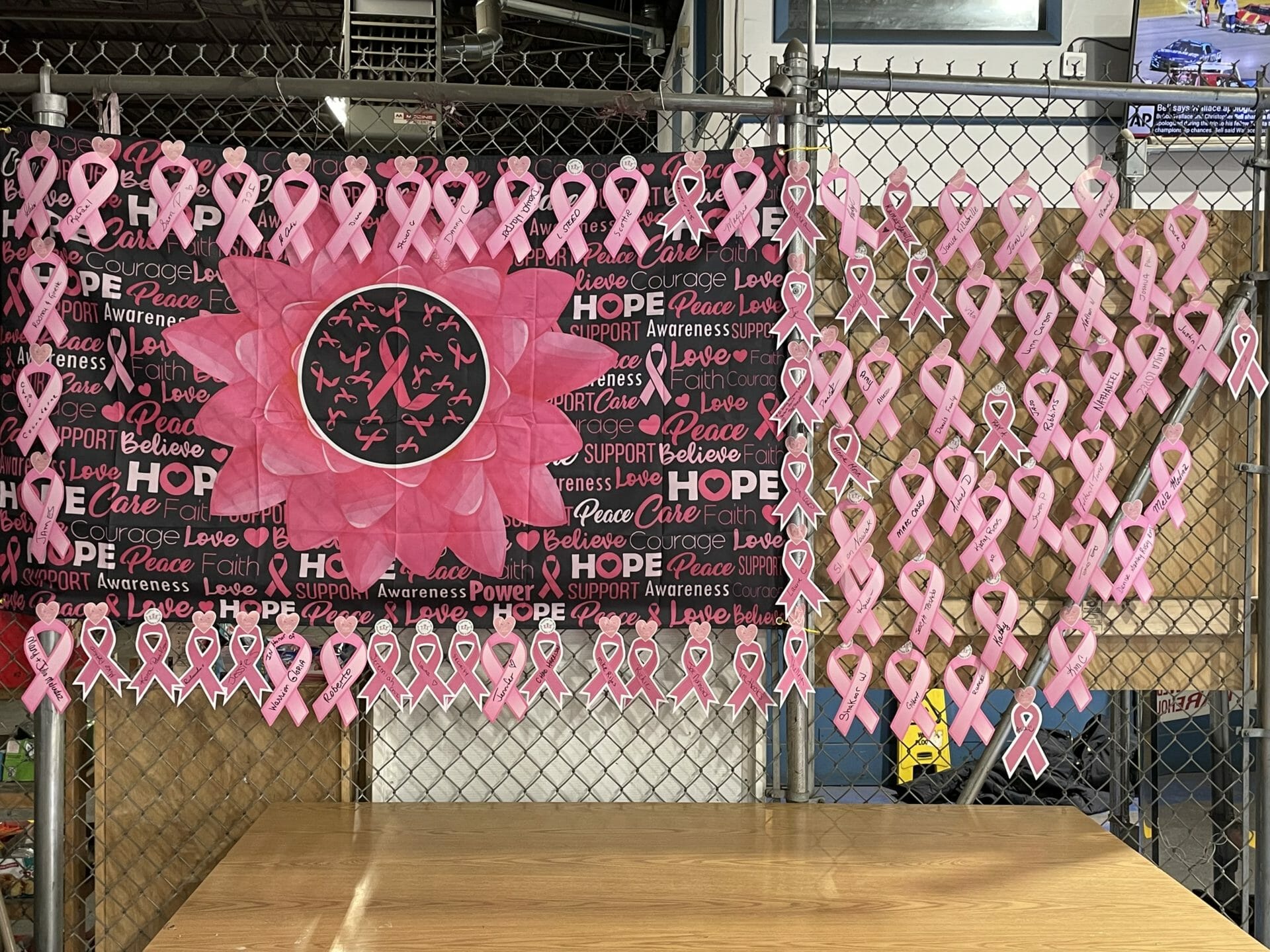 Annual Fill The Fence Fundraiser Fuels Breast Cancer Awareness