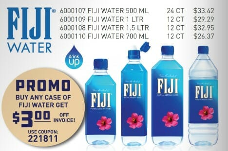 Fiji Water December Deal