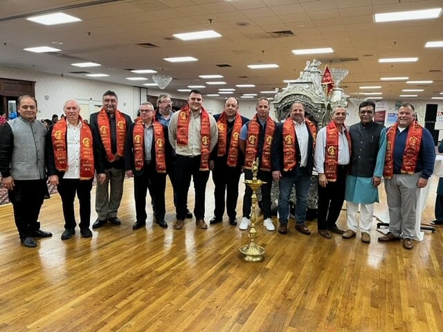 New England Diwali celebration with customer partners