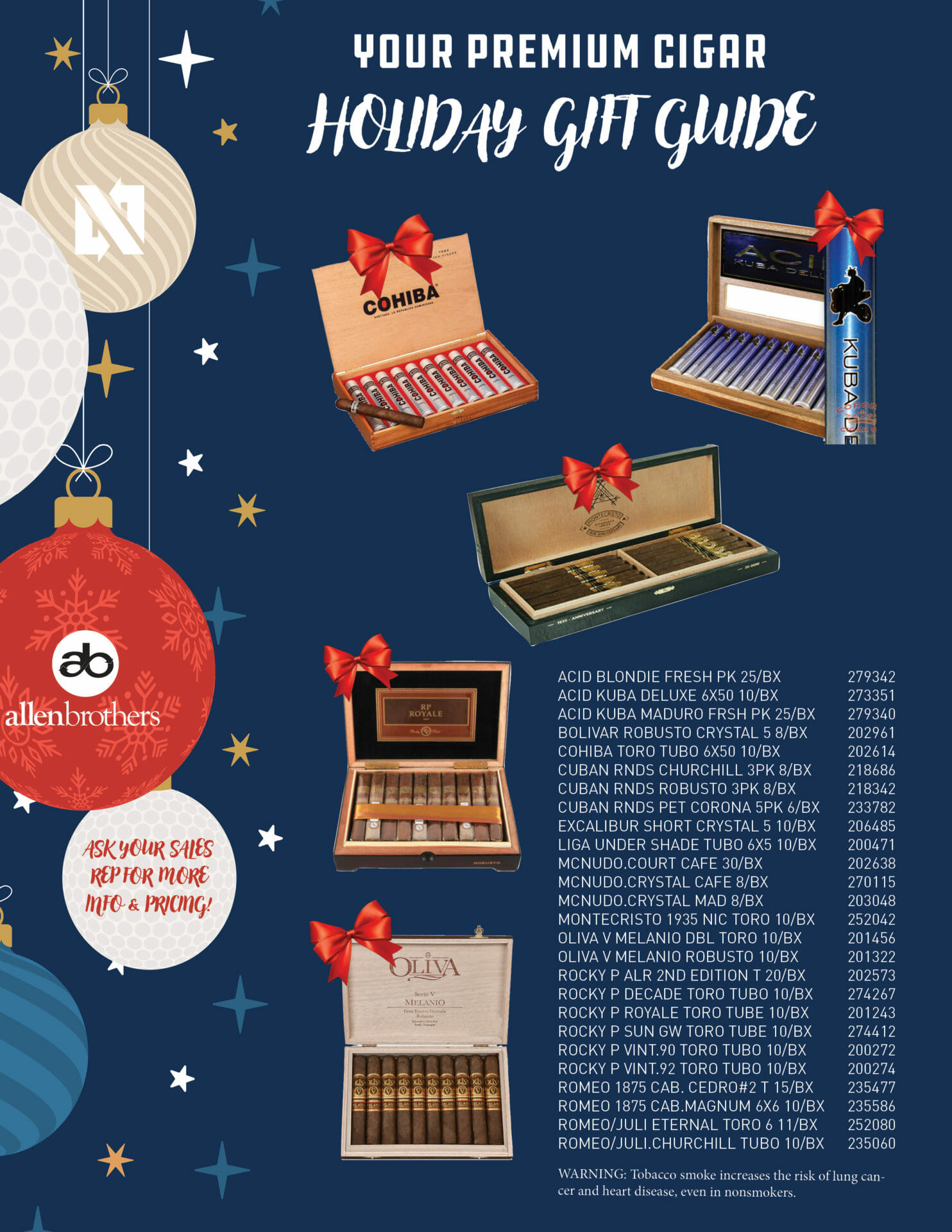 AB Premium Cigar Holiday Gift Guide 2022
