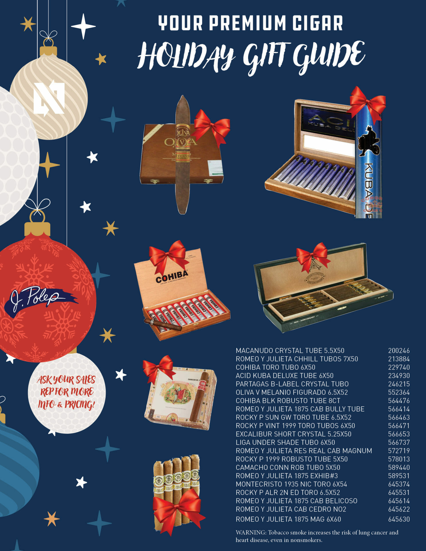 Polep Premium Cigar Holiday Gift Guide 2022