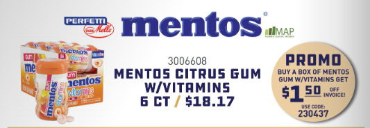 Mentos Vitamin Gum