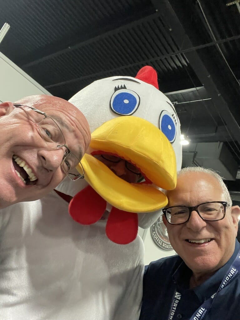 Roger Foley, Mighty Chicken, and Marty Glick