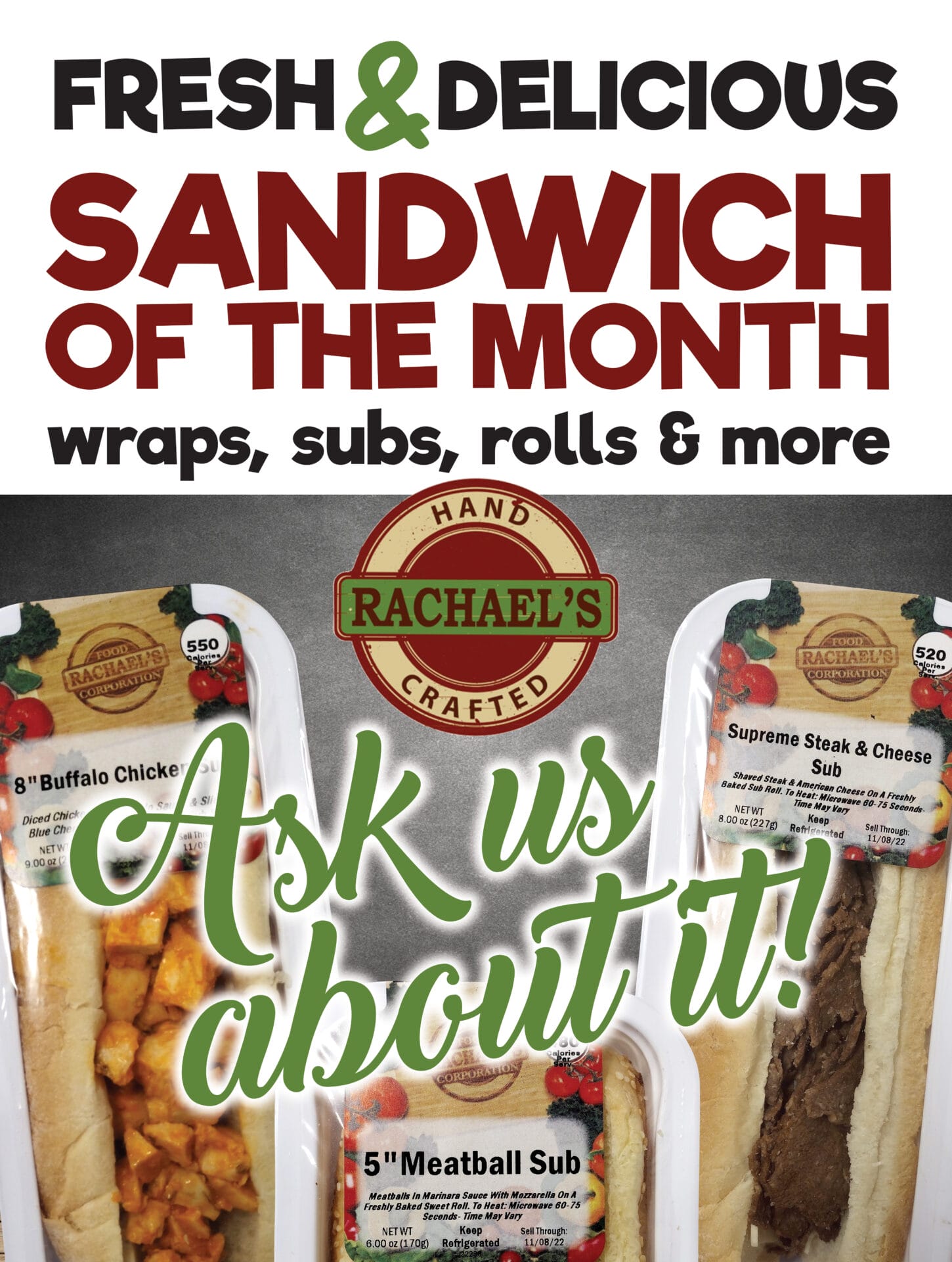 Sandwich of the Month Sandwich of the Month