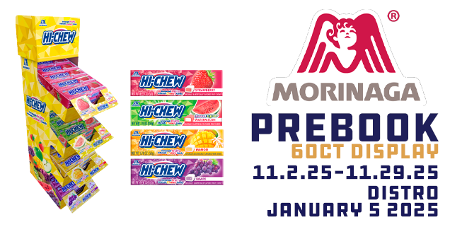 MORINAGA NOVEMBER 2025 PREBOOK HEADER