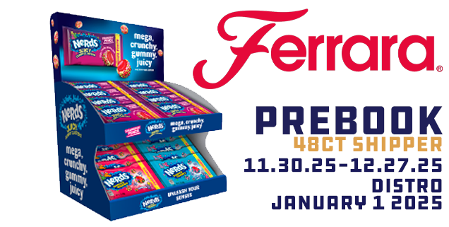 FERRARA DECEMBER 2025 PREBOOK HEADER