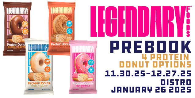 LEGENDARY FOODS DECEMBER 2025 PREBOOK HEADER